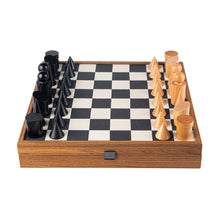Cargar imagen en el visor de la galería, BAUHAUS BLACK SET chess sets Manopoulos