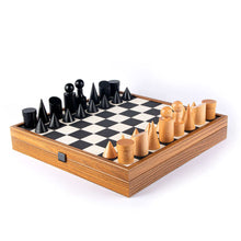 Cargar imagen en el visor de la galería, BAUHAUS BLACK SET chess sets Manopoulos