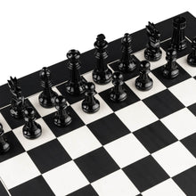 Cargar imagen en el visor de la galería, BLACK DELUXE SET chess sets Chess Is Art