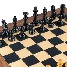 Cargar imagen en el visor de la galería, BLACK WALNUT DELUXE SET chess sets Chess Is Art