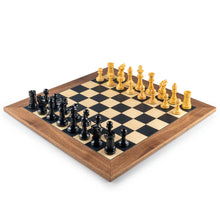 Cargar imagen en el visor de la galería, BLACK WALNUT DELUXE SET chess sets Chess Is Art