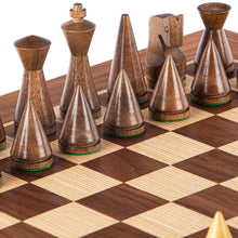 Cargar imagen en el visor de la galería, WALNUT WITH BOX SET chess sets Manopoulos