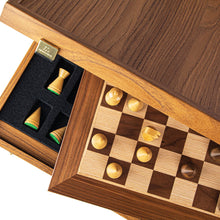 Cargar imagen en el visor de la galería, WALNUT WITH BOX SET chess sets Manopoulos