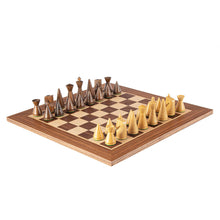 Cargar imagen en el visor de la galería, WALNUT WITH BOX SET chess sets Manopoulos
