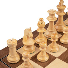Cargar imagen en el visor de la galería, WALNUT FOLDING SET chess sets Chess Is Art