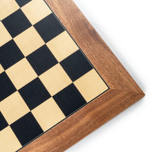 Load image into Gallery viewer, BLACK WALNUT DELUXE chess boards Rechapados Ferrer