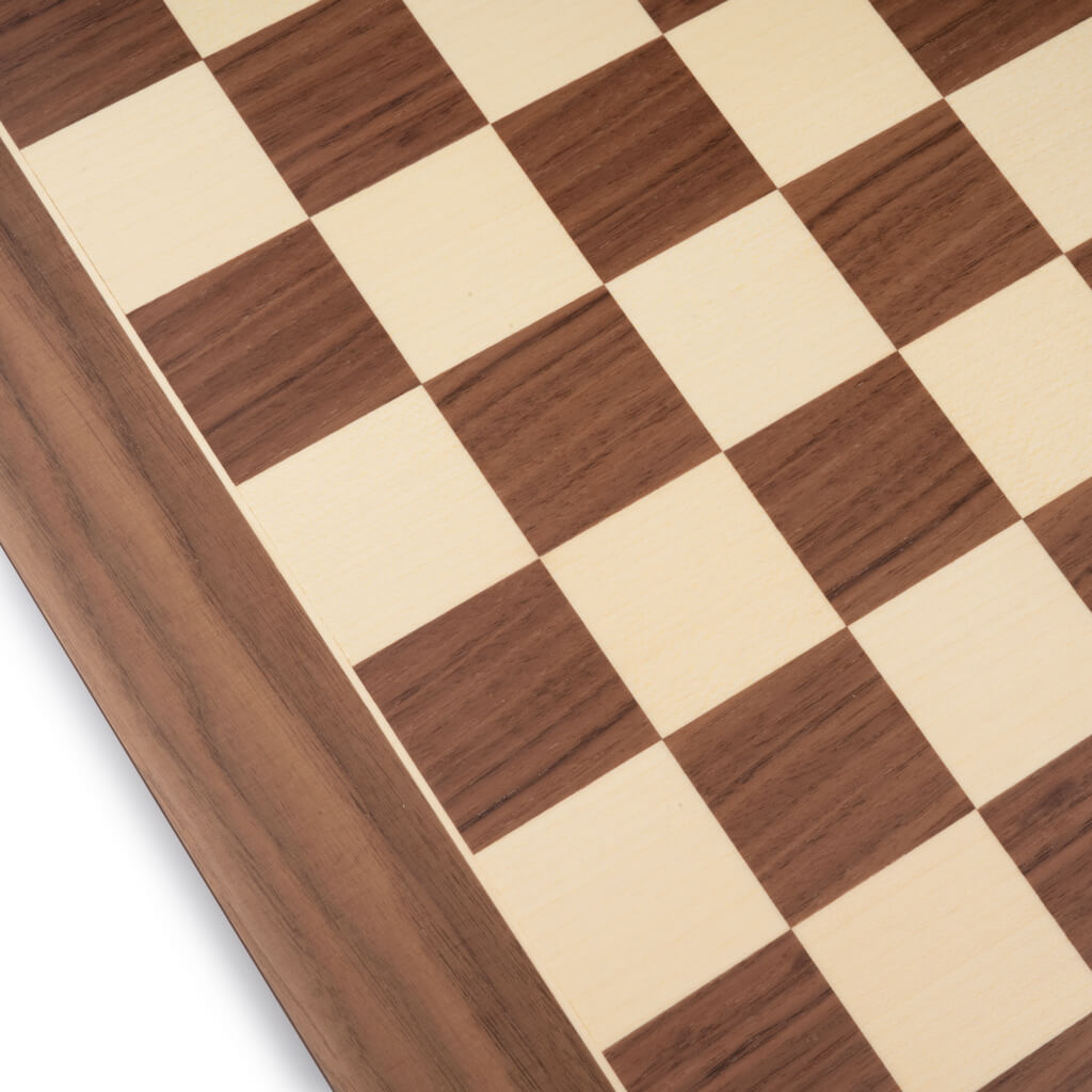 21.5 Barcelona Deluxe Chess Board in Walnut – Chess House