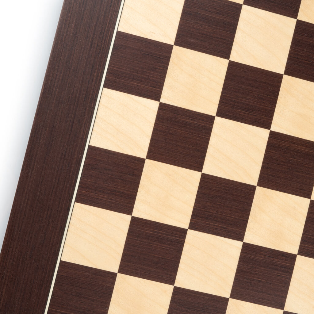 Wenge Barcelona Deluxe Wood Chess Board ♟️ Chess is Art