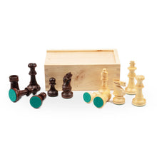 Cargar imagen en el visor de la galería, SYCAMORE WITH COORDINATES SET chess sets Chess Is Art