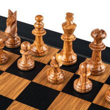 Load image into Gallery viewer, ENGLISH OLIVE chess pieces Mora
