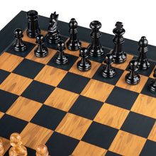 Load image into Gallery viewer, STAUNTON VARNISHED OLIVE piezas de ajedrez Mora
