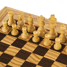 Cargar imagen en el visor de la galería, OLIVE WITH BOX SET chess sets Manopoulos
