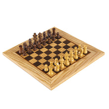 Load image into Gallery viewer, OLIVE WITH BOX SET chess sets Manopoulos
