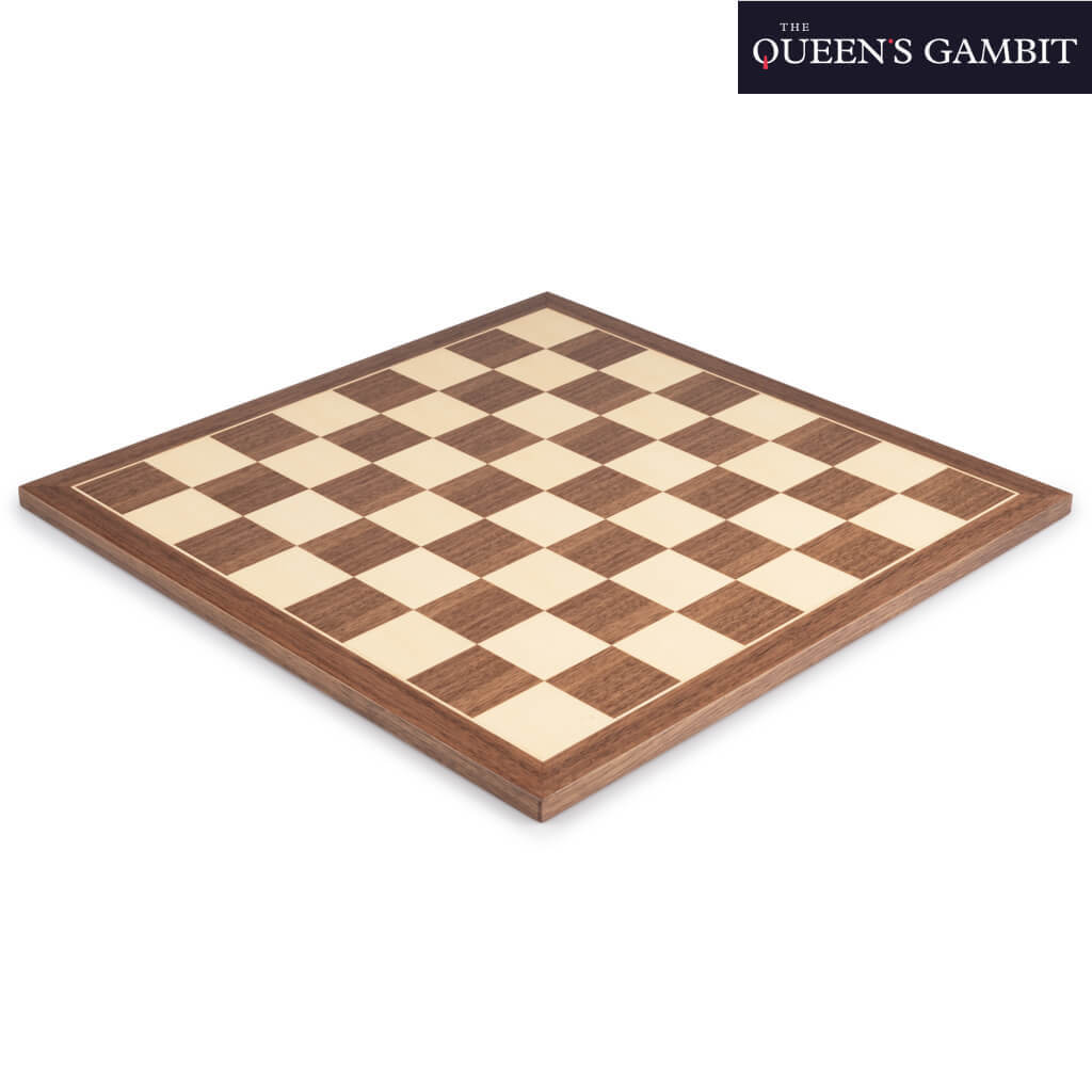 Superb ROYAL GAMBIT Incrusted Large Wooden Chess Set 50cm / 
