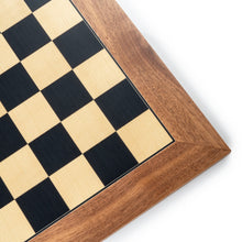 Load image into Gallery viewer, BLACK WALNUT DELUXE chess boards Rechapados Ferrer
