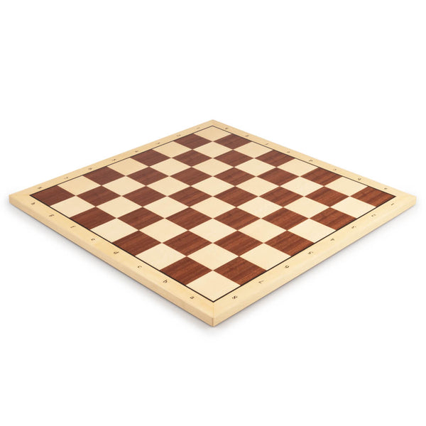 European Chess with walnut board with 50mm coordinates