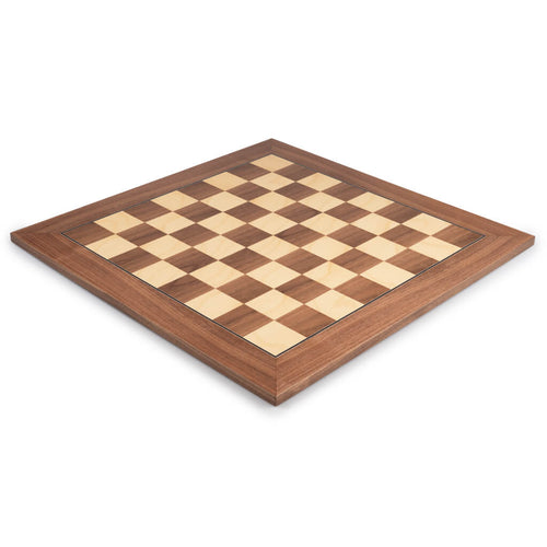 WALNUT DELUXE chess boards Rechapados Ferrer
