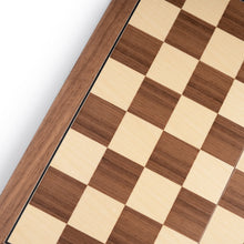 Cargar imagen en el visor de la galería, WALNUT FOLDING chess boards Rechapados Ferrer
