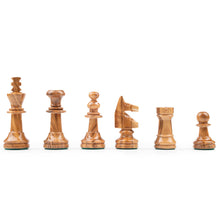 Load image into Gallery viewer, ENGLISH OLIVE chess pieces Mora
